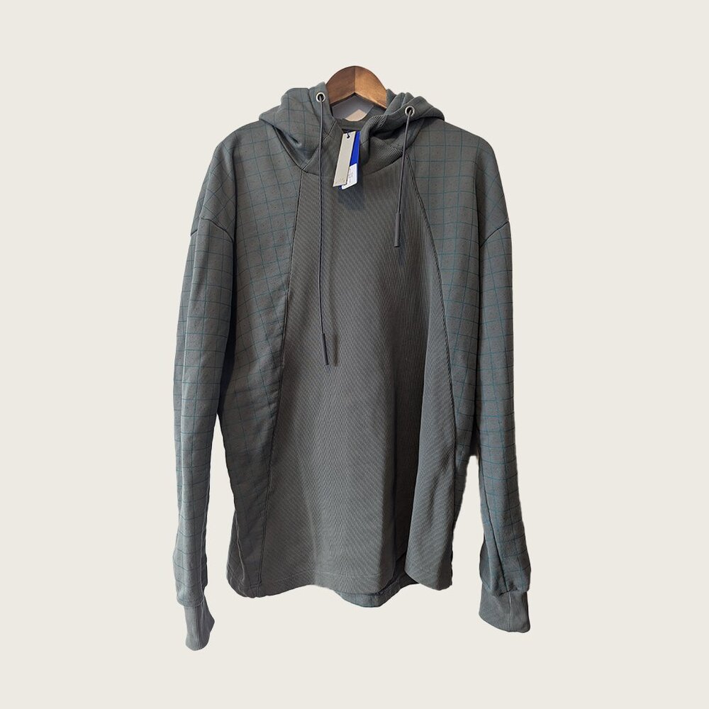 A-COLD-WALL* - Grid print hoodie - Sz M